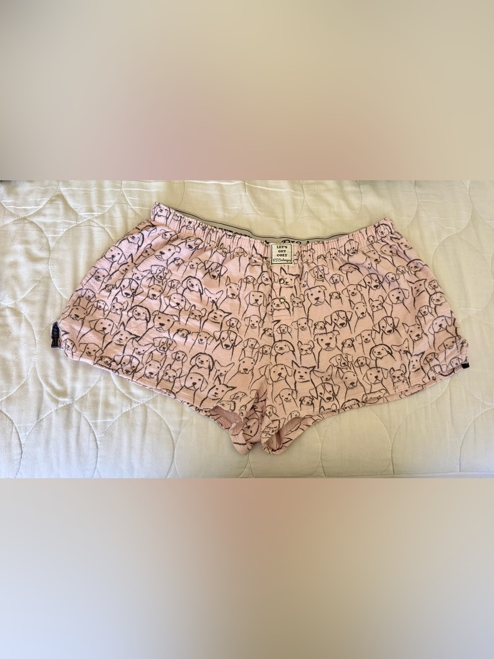 PJ Salvage soft dog pajama shorts